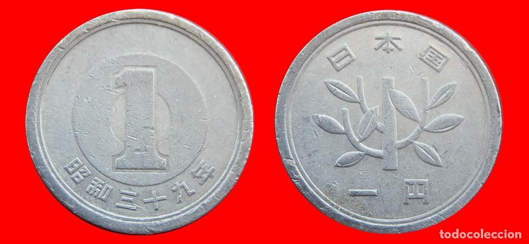 Monedas antiguas de Asia: 1 YEN 1964 JAPON-152371