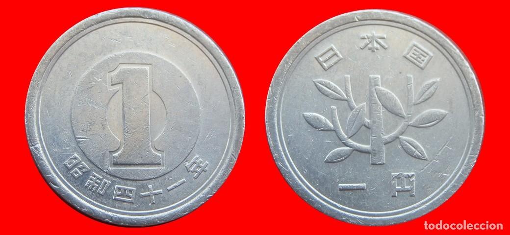 Monedas antiguas de Asia: 1 YEN 1966 JAPON-152372