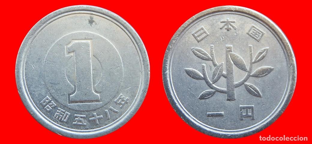 Monedas antiguas de Asia: 1 YEN 1983 JAPON-152379