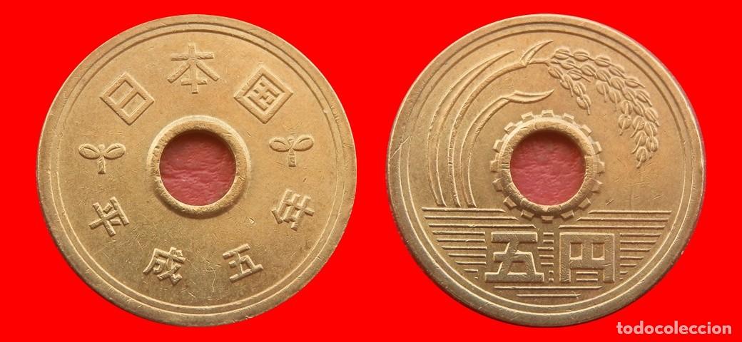 Monedas antiguas de Asia: 5 YEN 1993 JAPON-152401