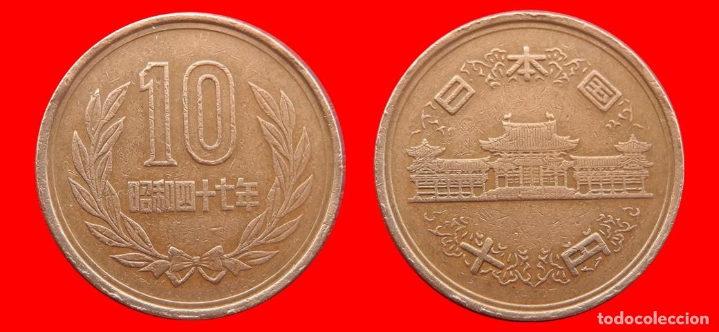 Monedas antiguas de Asia: 10 YEN 1972 JAPON-152410