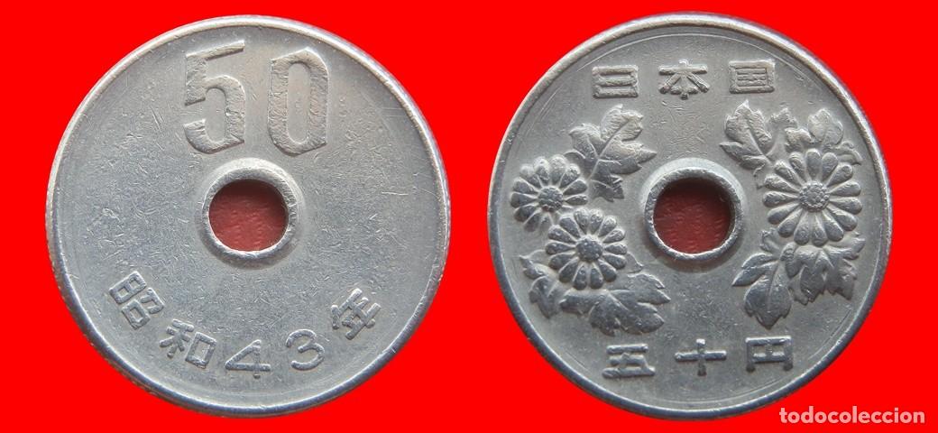 Monedas antiguas de Asia: 50 YEN 1968 JAPON-152416