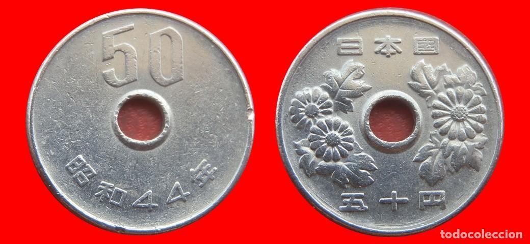 Monedas antiguas de Asia: 50 YEN 1969 JAPON-152417