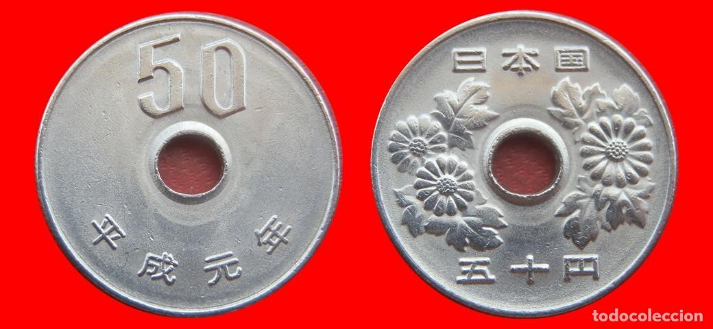 Monedas antiguas de Asia: 50 YEN 1989 JAPON-152420
