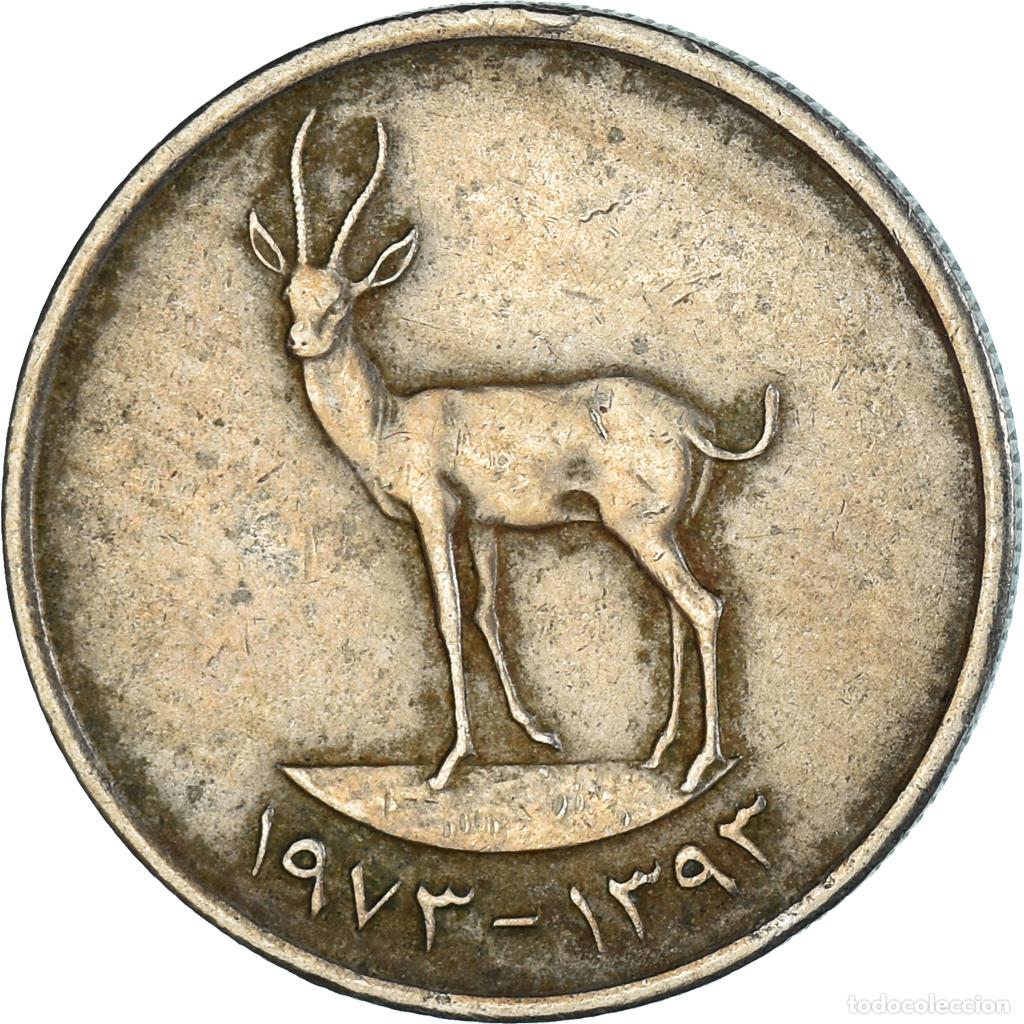 Monedas antiguas de Asia: [#1481005] Moneda, Emiratos &Aacute;rabes Unidos, 25 Fils, 1973