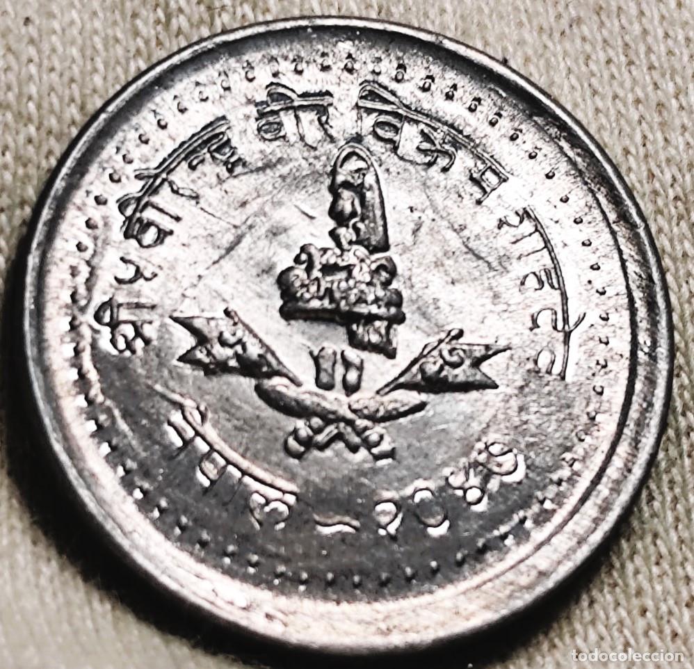 Monedas antiguas de Asia: Nepal &ndash; 5 paisa 1983&ndash; Sin Circular, Lote 2645