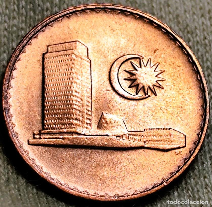 Alte M&uuml;nzen aus Asien: Malasia &ndash; 1 Sen 1985&ndash; Sin Circular (SC) Lote 2668