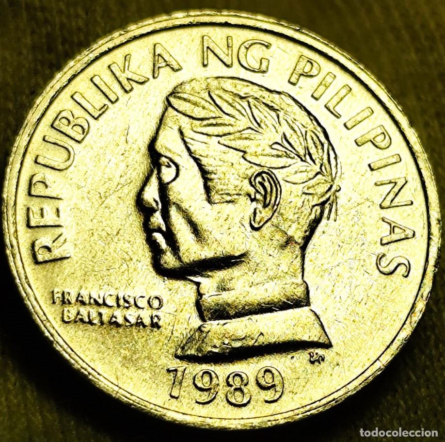Monedas antiguas de Asia: Filipinas 10 sentimo, 1989, Sin Circular-, Lote 2670