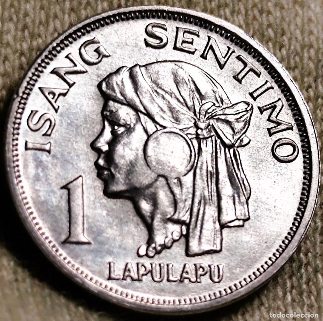 Monedas antiguas de Asia: Filipinas 1 sentimo, 1969, Sin Circular, Lote 2672