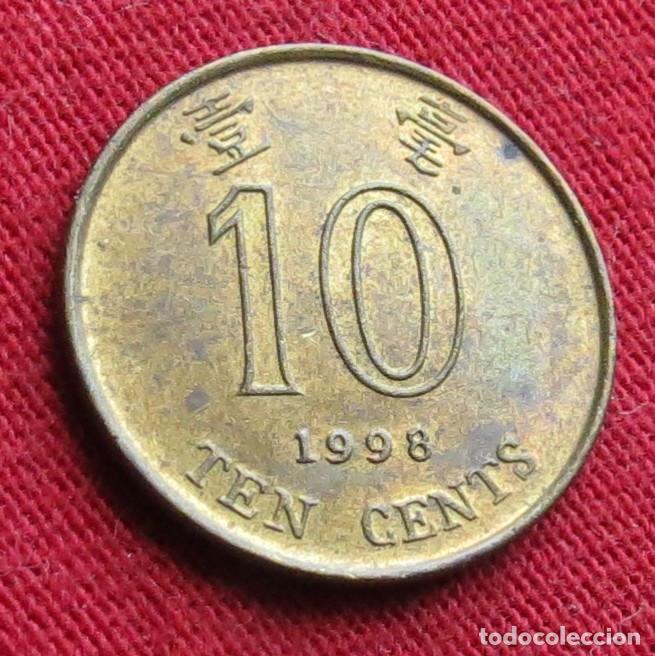 Monedas antiguas de Asia: Hong Kong Hongkong 10 сents 1998 #1