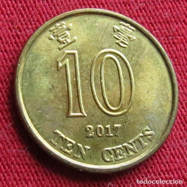 Monedas antiguas de Asia: Hong Kong Hongkong 10 сents 2017 #1