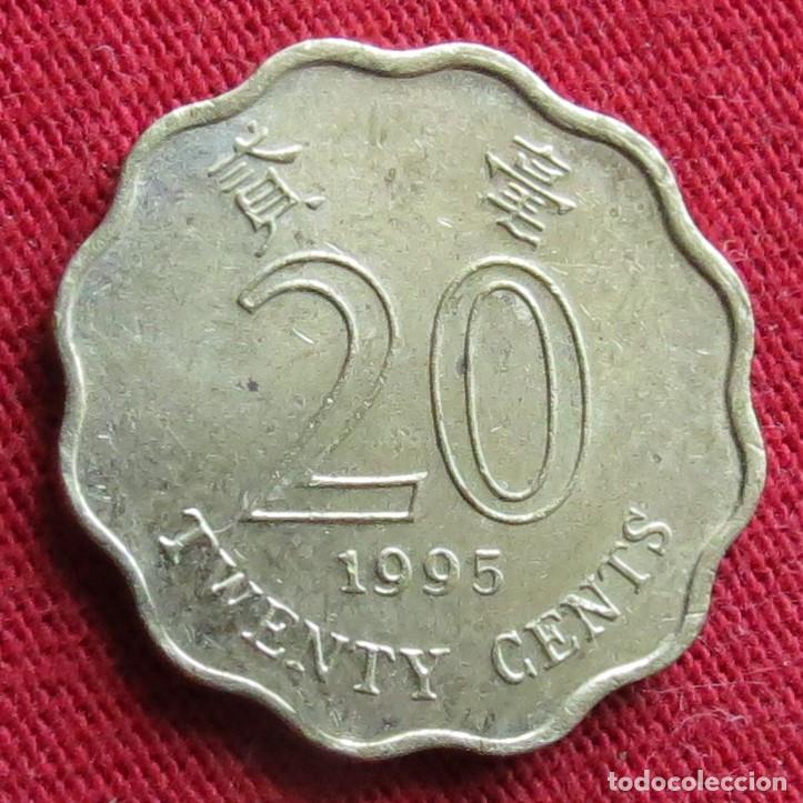 Monedas antiguas de Asia: Hong Kong Hongkong 20 сents 1995 #1