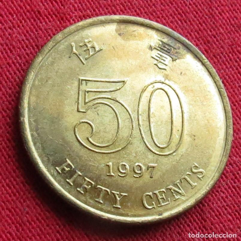 Monedas antiguas de Asia: Hong Kong Hongkong 50 сents 1997