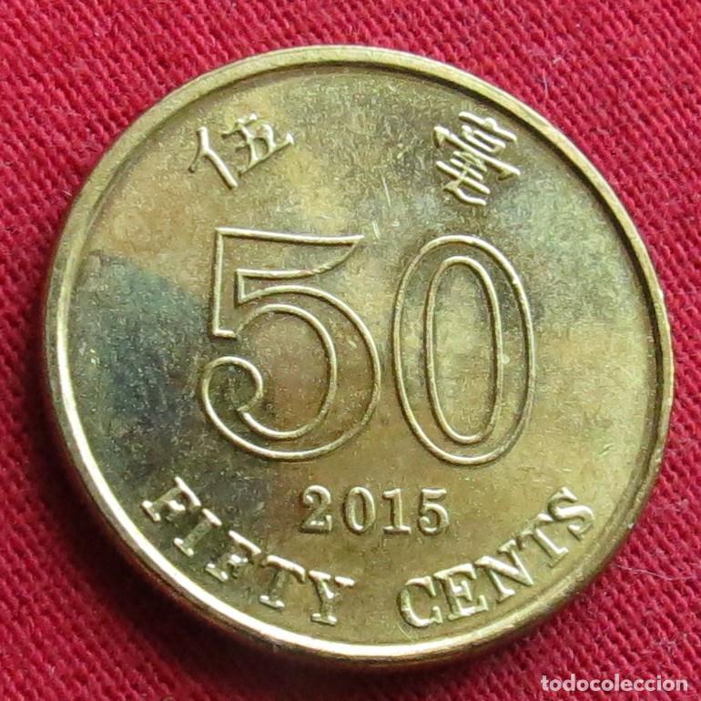 Monedas antiguas de Asia: Hong Kong Hongkong 50 сents 2015 #1
