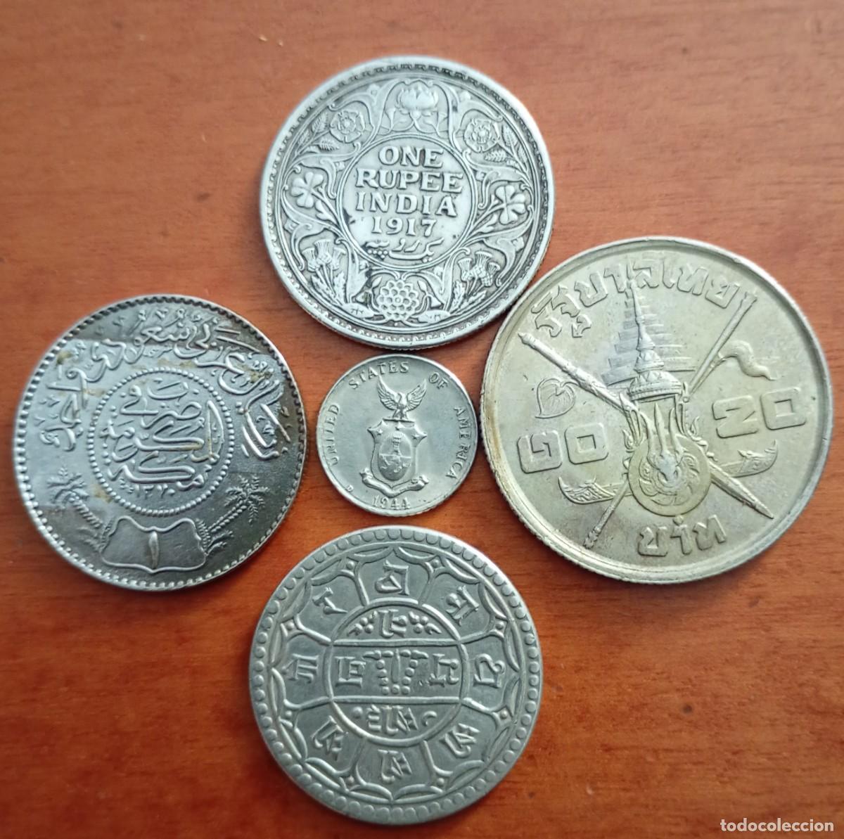 Monedas antiguas de Asia: ASIA. Buen lote de monedas de plata