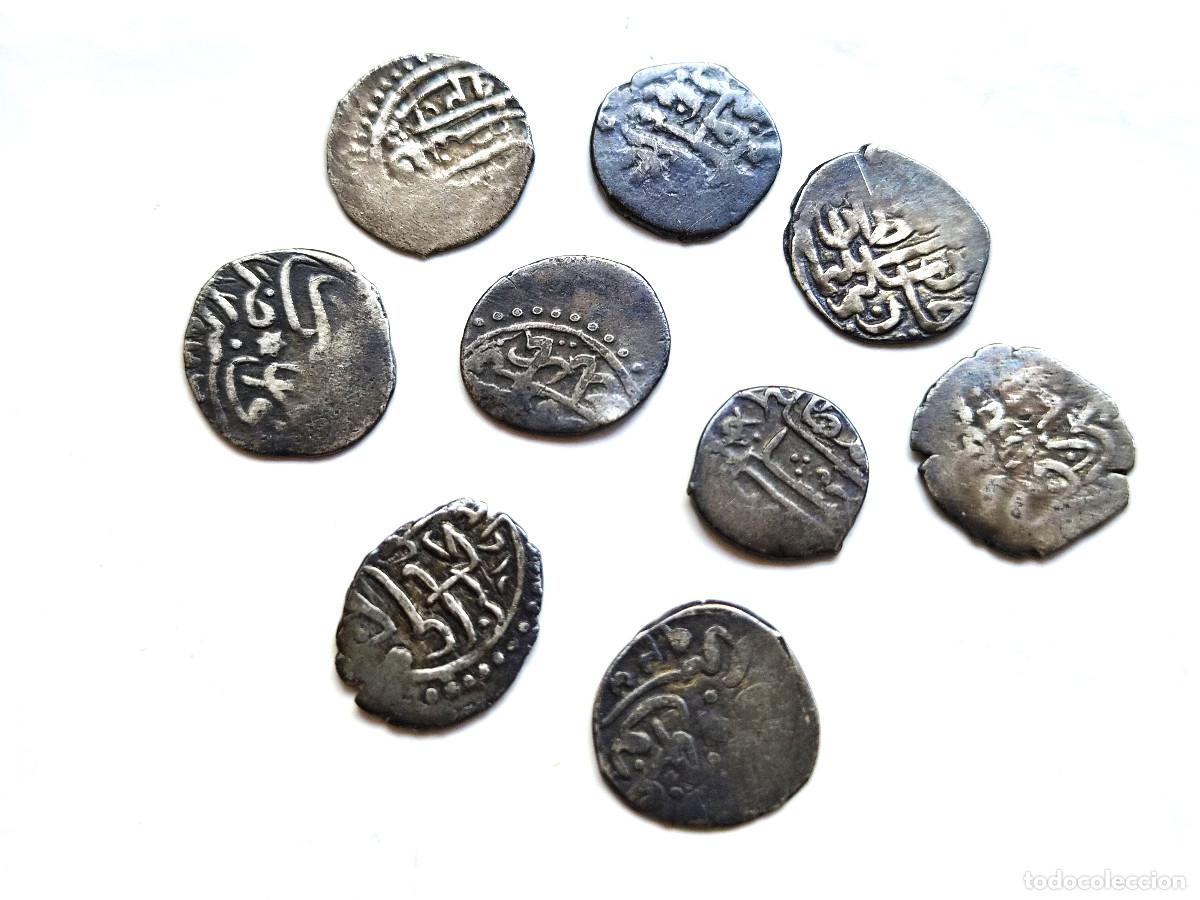 Monedas antiguas de Asia: LOTE 9 MONEDAS PLATA. IMPERIO OTOMANO. A CLASIFICAR