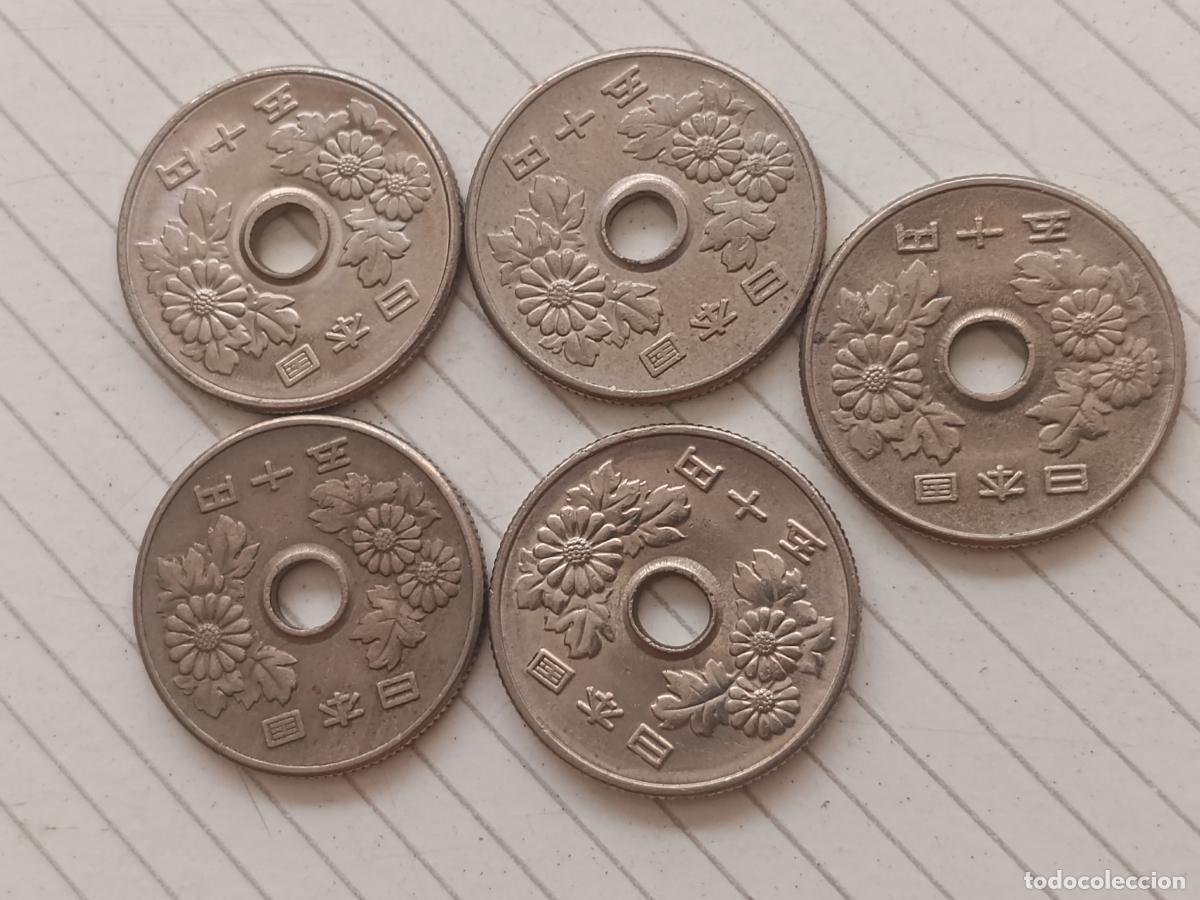 Monedas antiguas de Asia: Jap&oacute;n. 250 yen en monedas