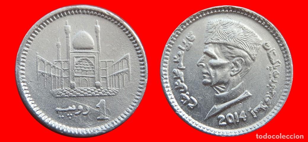 Monedas antiguas de Asia: 1 RUPIA 2014 PAKISTAN-152709