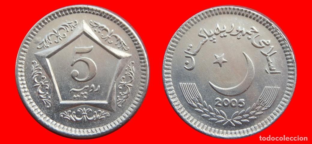 Monedas antiguas de Asia: 5 RUPIAS 2005 PAKISTAN-152711