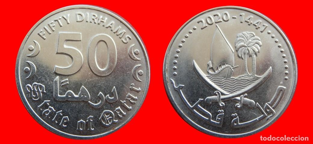 Monedas antiguas de Asia: 50 DIRHAMS 2020 QATAR-152717