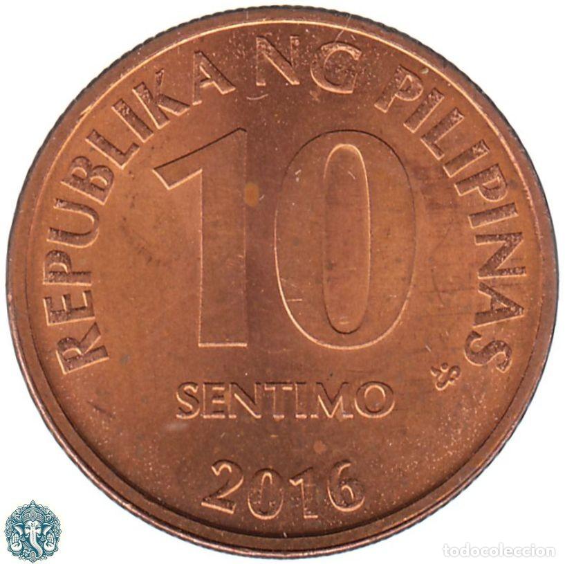 Monedas antiguas de Asia: FILIPINAS 10 C&eacute;ntimos 2016 KM#270