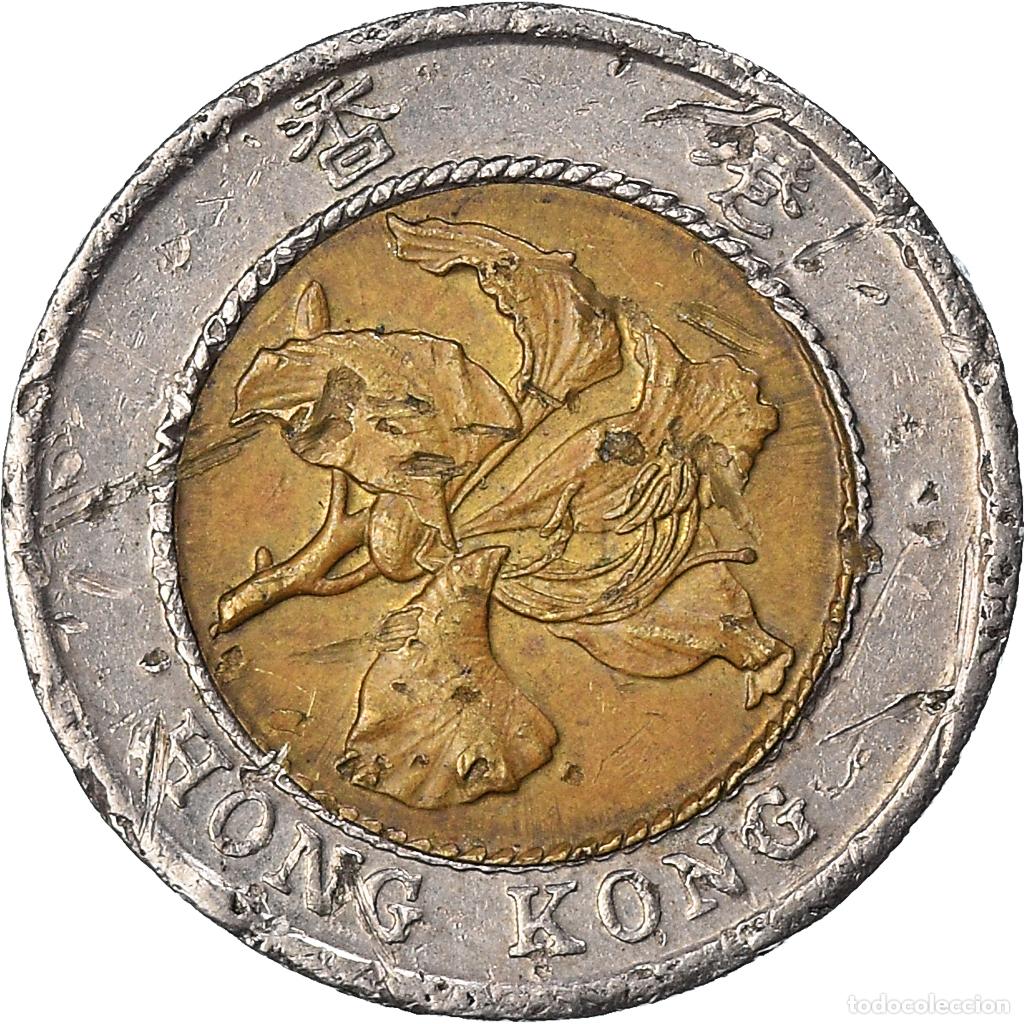 Monedas antiguas de Asia: [#943905] Moneda, Hong Kong, 10 Dollars, 1995