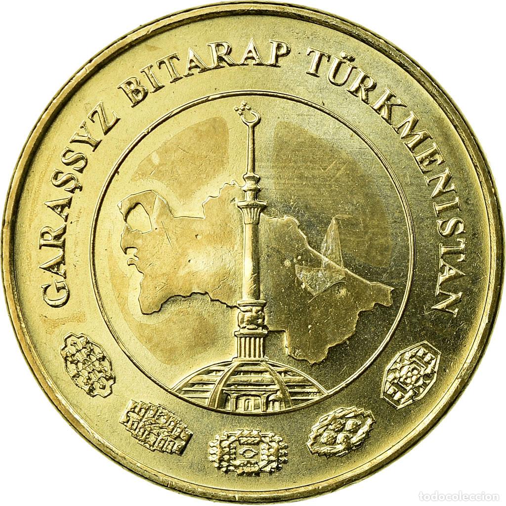 Monedas antiguas de Asia: [#721413] Moneda, Turkmenist&aacute;n, 20 Tenge, 2009, EBC, Lat&oacute;n, KM:99