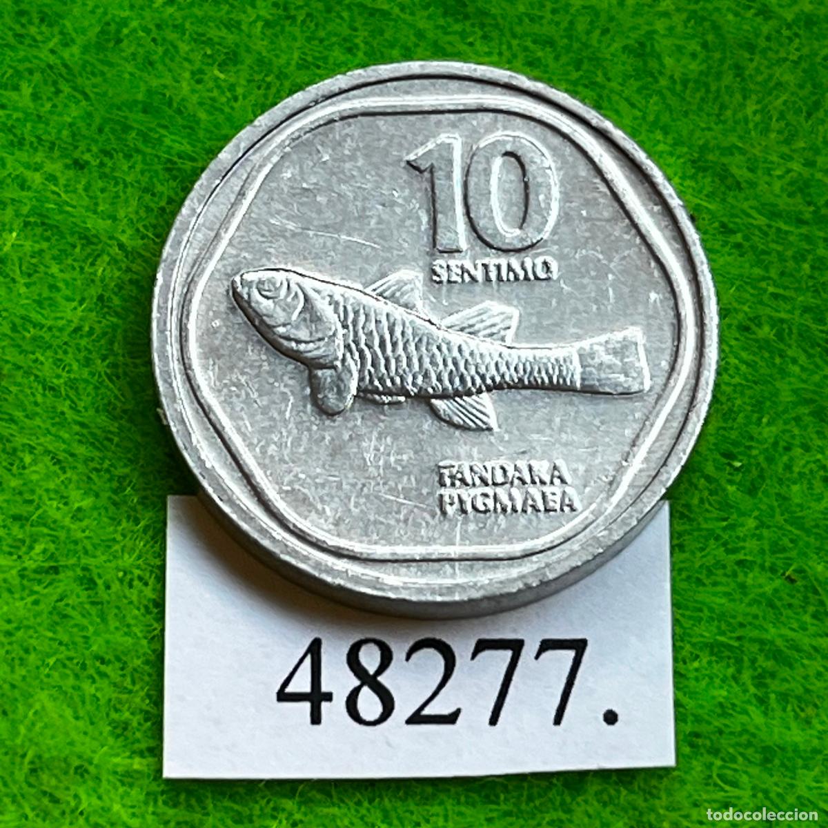 Monedas antiguas de Asia: Filipinas 10 centavos 1991, c&eacute;ntimos, sentimo