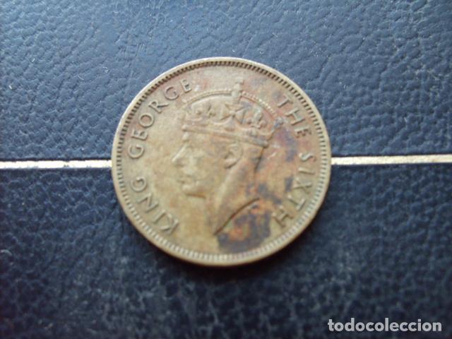 Monedas antiguas de Asia: HONG KONG 10 CENTS 1950