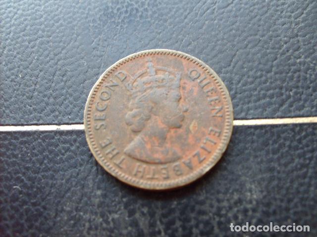 Monedas antiguas de Asia: HONG KONG 10 CENTS 1959