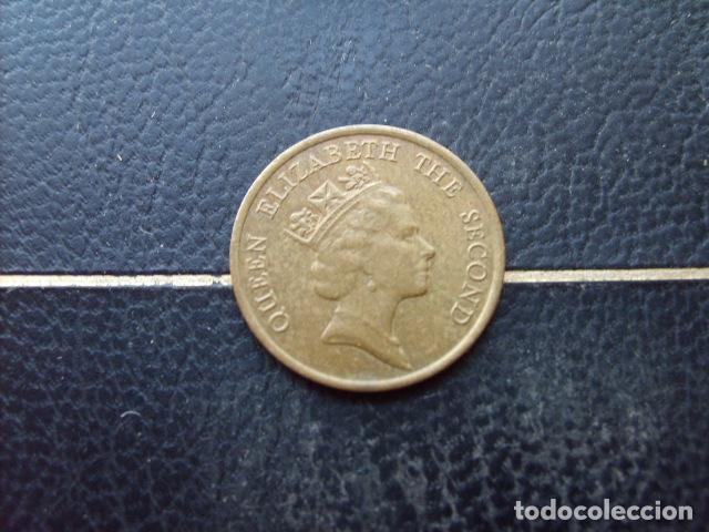 Monedas antiguas de Asia: HONG KONG 10 CENTS 1990