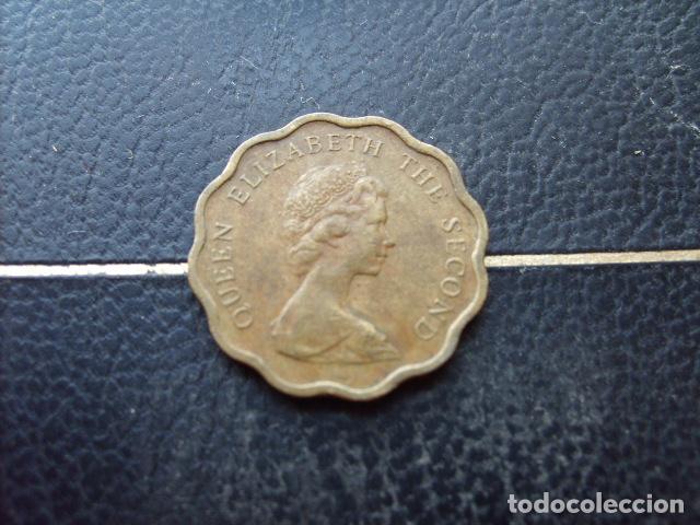 Monedas antiguas de Asia: HONG KONG 20 CENTS 1977