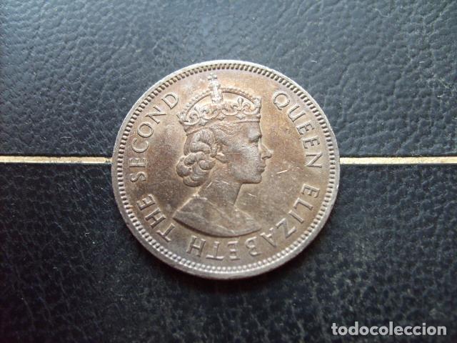 Alte M&uuml;nzen aus Asien: HONG KONG 50 CENTS 1963