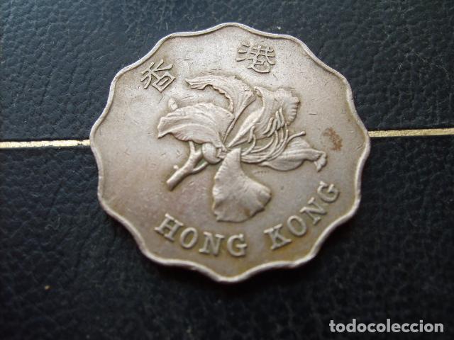 Moedas antigas da &Aacute;sia: HONG KONG 2 DOLARES 1993