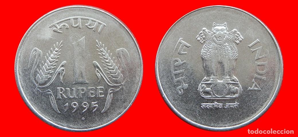 Monedas antiguas de Asia: 1 RUPIA 1995 INDIA-152931