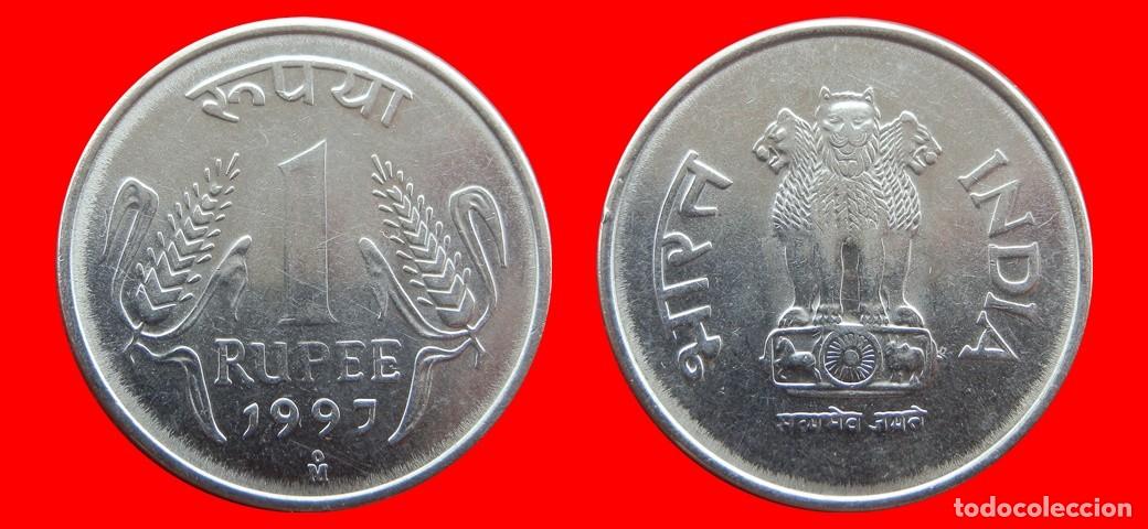 Monedas antiguas de Asia: 1 RUPIA 1997 INDIA-152932