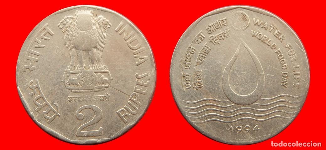Monedas antiguas de Asia: 2 RUPIAS 1994 INDIA-152940