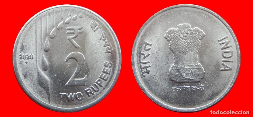 Monedas antiguas de Asia: 2 RUPIAS 2020 INDIA-152948