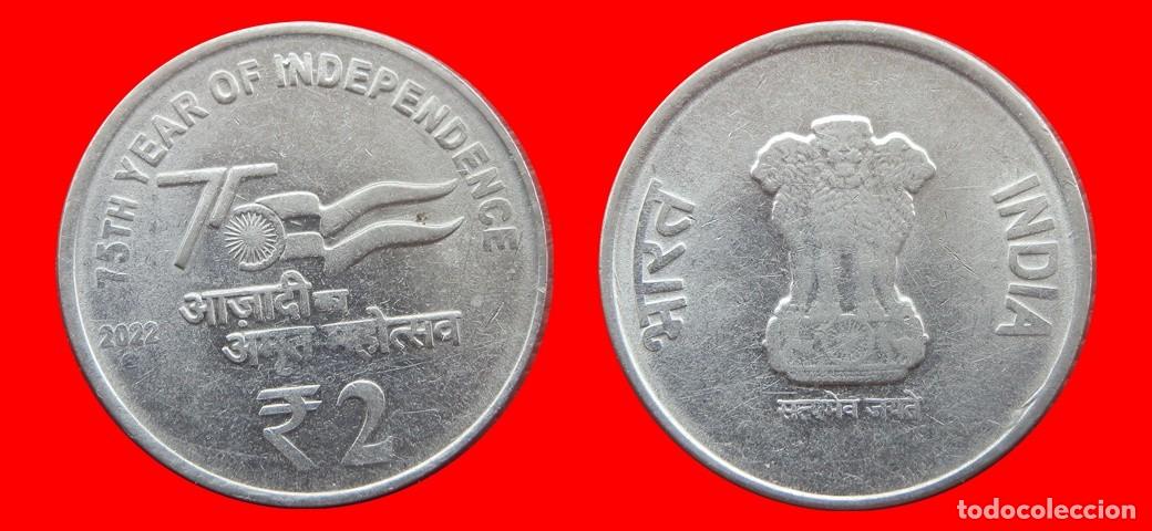 Monedas antiguas de Asia: 2 RUPIAS 2022 INDIA-152949