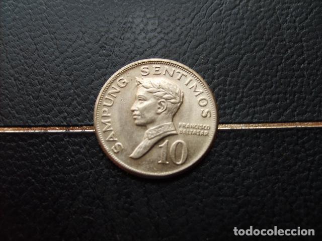 Monedas antiguas de Asia: FILIPINAS 10 SENTIMOS 1974