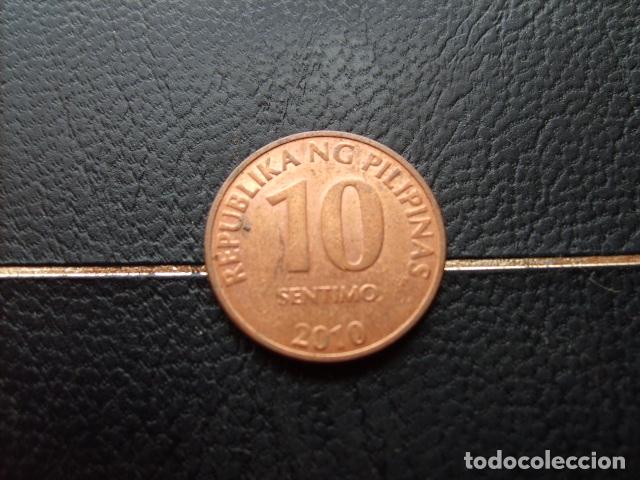 Monete antiche di Asia: FILIPINAS 10 SENTIMOS 2010