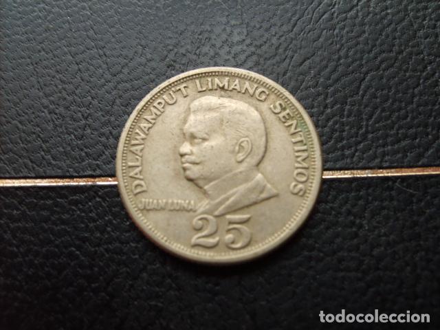 Monete antiche di Asia: FILIPINAS 25 SENTIMOS 1972