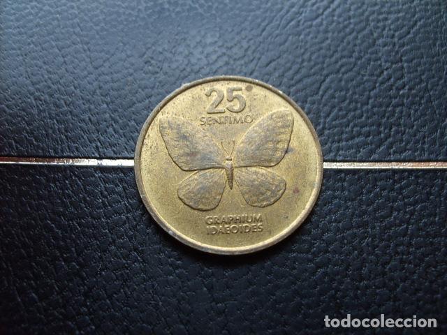 Monedas antiguas de Asia: FILIPINAS 25 SENTIMOS 1990
