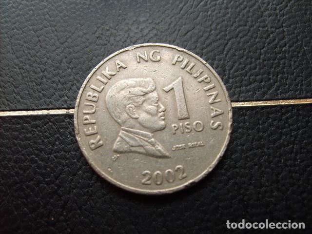Monedas antiguas de Asia: FILIPINAS 1 PISO 2002