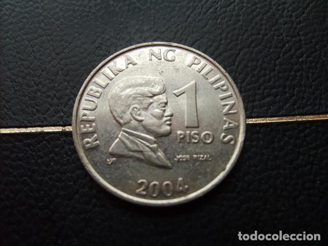 Monedas antiguas de Asia: FILIPINAS 1 PISO 2004