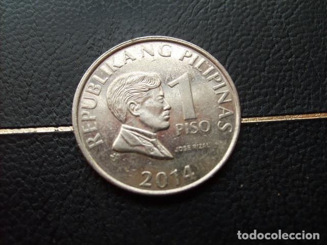 Monedas antiguas de Asia: FILIPINAS 1 PISO 2014