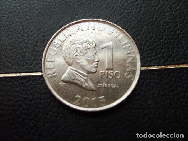 Monedas antiguas de Asia: FILIPINAS 1 PISO 2015