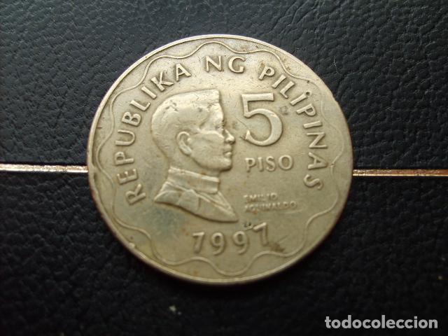 Monedas antiguas de Asia: FILIPINAS 5 PISO 1997