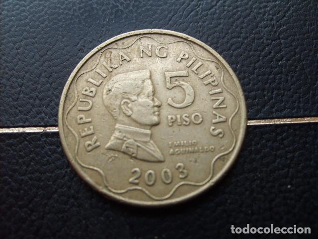 Monedas antiguas de Asia: FILIPINAS 5 PISO 2003