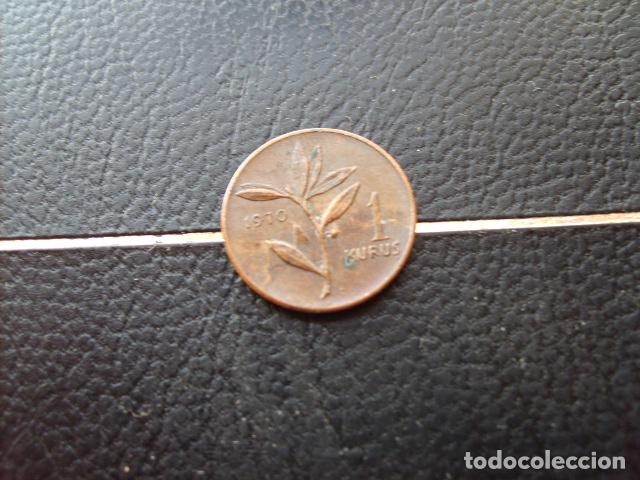 Monedas antiguas de Asia: TURQUIA 1 KURUS 1970